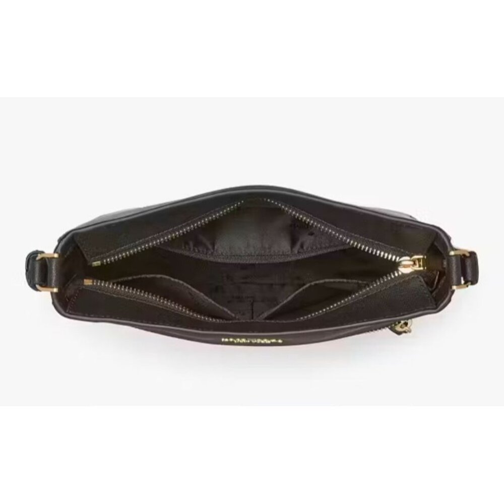 Kate Spade Purse + Wristlet Set Black Sadie North South Crossbody + Staci L Zip - Picture 6 of 16